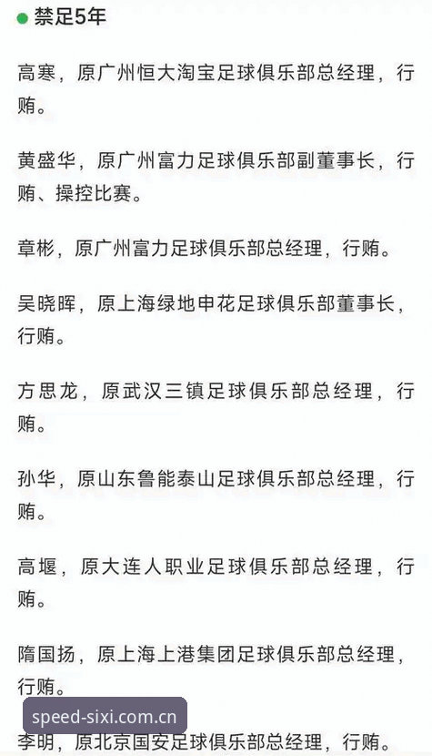 四喜体育官方网站iOS版 中国足协第三批禁足名单深度评测:65人受罚背后的行业乱象与净化之路